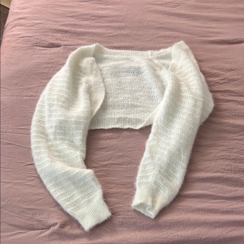 Cozy White Women's Sweater